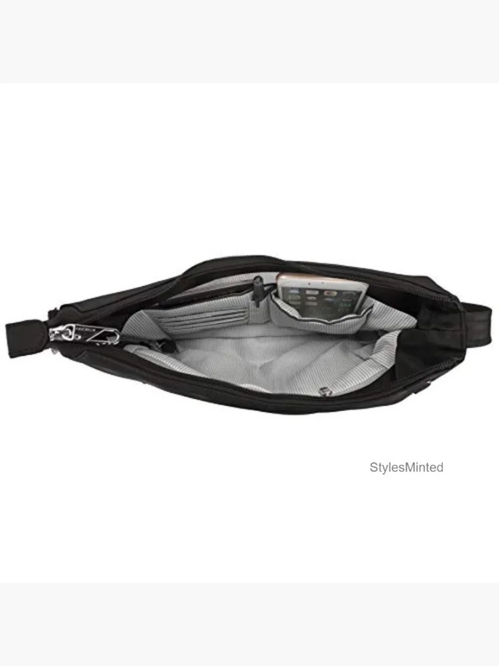 Anti-theft Hobo Bag with RFID Blocking